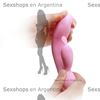 Vibrador de textura suave con masajeador de clitoris y carga USB